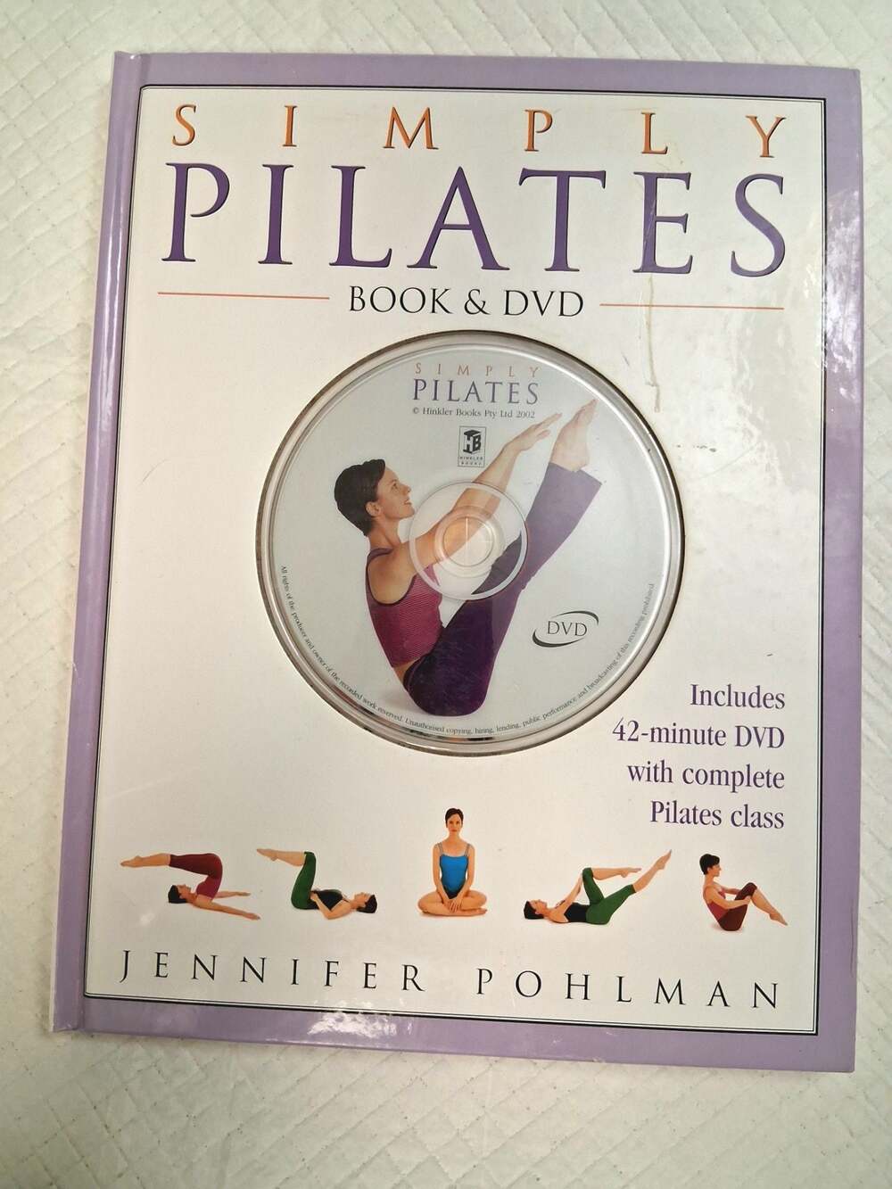 Simply Pilates Book & DVD by Jennifer Pohlman